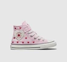 Load image into Gallery viewer, Converse Youth CT Hearts And Roses Hi-Top Shoe - New Found Bloom/Vintage White
