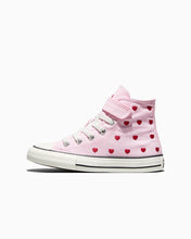 Load image into Gallery viewer, Converse Youth CT Hearts And Roses Hi-Top Shoe - New Found Bloom/Vintage White
