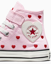 Load image into Gallery viewer, Converse Youth CT Hearts And Roses Hi-Top Shoe - New Found Bloom/Vintage White