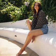Load image into Gallery viewer, All About Eve Maya Floral Shirt - Black
