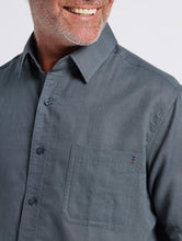 Load image into Gallery viewer, Breakaway Cary Linen Shirt - Submerged