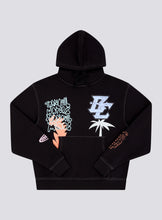 Load image into Gallery viewer, Barney Cools Stacked Hoodie - Black