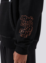 Load image into Gallery viewer, Barney Cools Stacked Hoodie - Black