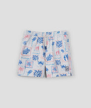 Load image into Gallery viewer, Indie Kids The Riviera Swim Trunk - Lt Blue/Multi