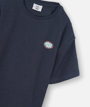 Load image into Gallery viewer, Indie Kids The Stacked Tee - Slate/Mint