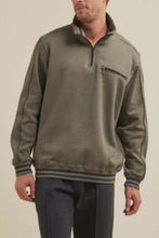 Load image into Gallery viewer, Breakaway Kyler Snowy Mountain Fleece Half Zip - Khaki Marle