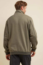 Load image into Gallery viewer, Breakaway Kyler Snowy Mountain Fleece Half Zip - Khaki Marle