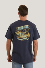 Load image into Gallery viewer, Ringers Western Buckin Barra Loose Fit T-Shirt - Navy