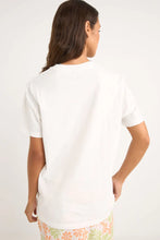 Load image into Gallery viewer, Rhythm  Flower Market Boyfriend Tee - White