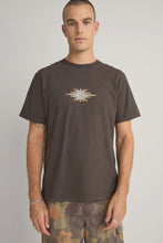 Load image into Gallery viewer, Rhythm Flame Printed Shirt Sleeve T-Shirt - Black