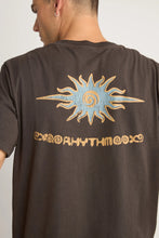 Load image into Gallery viewer, Rhythm Flame Printed Shirt Sleeve T-Shirt - Black