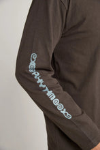 Load image into Gallery viewer, Rhythm Flame Printed Vintage L/S T-Shirt - Black