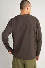 Load image into Gallery viewer, Rhythm Flame Printed Vintage L/S T-Shirt - Black