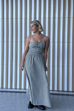 Load image into Gallery viewer, Rhythm Antibes Plaid Midi Dress