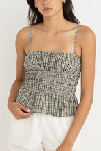 Load image into Gallery viewer, Rhythm Antibes Plaid Top - Olive