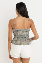 Load image into Gallery viewer, Rhythm Antibes Plaid Top - Olive