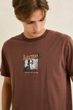 Load image into Gallery viewer, Rhythm Tune In Vintage T-Shirt - Chocolate