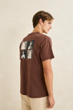 Load image into Gallery viewer, Rhythm Tune In Vintage T-Shirt - Chocolate