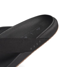 Load image into Gallery viewer, Reef Raglan Thongs - Black/Gum