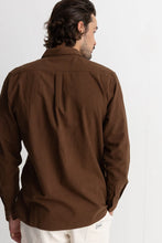 Load image into Gallery viewer, Rhythm Men's Classic Linen L/S Shirt - Chocolate