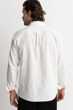 Load image into Gallery viewer, Rhythm Men's Classic Linen L/S Shirt - White