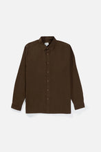 Load image into Gallery viewer, Rhythm Men's Classic Linen L/S Shirt - Chocolate