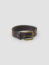 Load image into Gallery viewer, Thrills Leather Belt - Brown