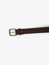 Load image into Gallery viewer, Thrills Leather Belt - Brown