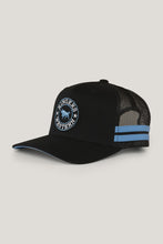 Load image into Gallery viewer, Ringers Western McCoy Kids Trucker Cap - Black/Blue