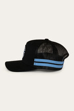 Load image into Gallery viewer, Ringers Western McCoy Kids Trucker Cap - Black/Blue