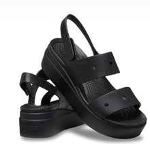 Load image into Gallery viewer, Crocs Brooklyn 4U Sandal - Black