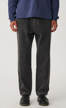 Load image into Gallery viewer, S Double Emb Denim Standard Jean - Faded Black