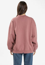 Load image into Gallery viewer, Thrills Dark Cosmos Cocoon Panel Crew - Burlwood