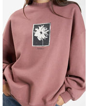 Load image into Gallery viewer, Thrills Dark Cosmos Cocoon Panel Crew - Burlwood