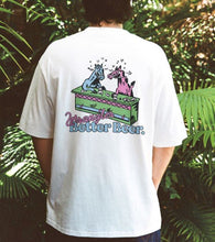 Load image into Gallery viewer, Wrangler x Better Beer Crazy Eights Slacker Tee - White