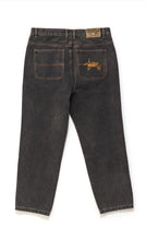 Load image into Gallery viewer, S Double Emb Denim Standard Jean - Faded Black