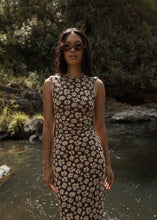 Load image into Gallery viewer, Afends Astoria Maxi Dress - Coffee