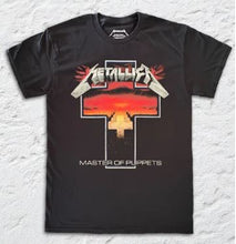 Load image into Gallery viewer, Metallica Master Of Puppets Master Cross T-Shirt - Black