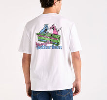 Load image into Gallery viewer, Wrangler x Better Beer Crazy Eights Slacker Tee - White