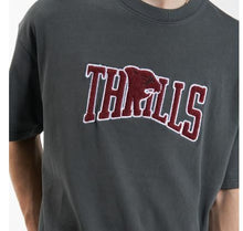 Load image into Gallery viewer, Thrills Stand Firm Box Fit Oversize Tee - Merch Black