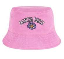 Load image into Gallery viewer, Santa Cruz Girls Field Arch Repeat Reversible Bucket Hat - Pink