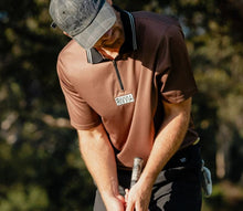 Load image into Gallery viewer, Rivvia Projects Box Logo Polo - Brown