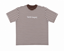 Load image into Gallery viewer, Thrills Primitive Stripe Oversize Box Crop Tee - Falcon Stripe