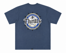 Load image into Gallery viewer, Thrills Twist Off Merch Tee - Heritage Navy