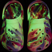 Load image into Gallery viewer, Crocs Classic Glow Marbled Clog (C11-J6) - Pink Crush/Multi