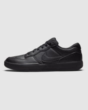 Load image into Gallery viewer, Nike SB Force 58 Premium Leather Shoe - Black/Black