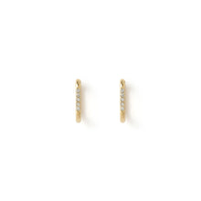 Load image into Gallery viewer, Arms Of Eve Diana Gold Huggie Earrings - Gold