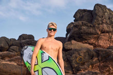 Load image into Gallery viewer, Dragon Slotted LL Ion Sunglasses - Matte Black LL/Blue Ion