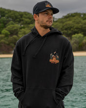 Load image into Gallery viewer, The Mad Hueys Sinkin Tins Pullover Hoodie - Black