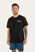 Load image into Gallery viewer, Ringers Western Squadron Mens Loose Fit Tee - Black